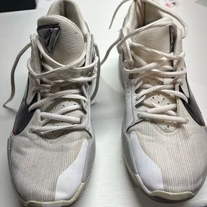 Nike White and Black High-Top Athletic‎ Shoes FREAK